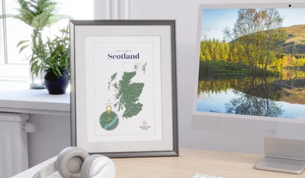 Kilnaish Map - Display Certificate